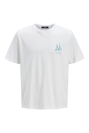 Jack & Jones Jack & Jones jprblaapoh graphic tee Print T-shirts bright white