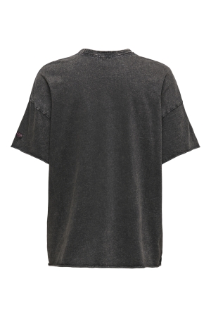 Only Only onllucy life s/s mountain top box jrs T-shirt Korte mouw black boho journey