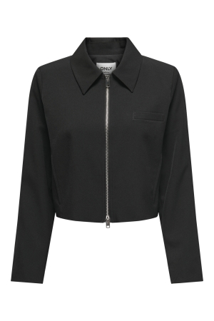 Only Only onlhelene life l/s zip jacket cc tlr Jackets black