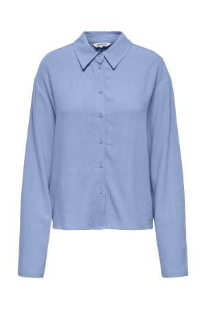 Only Only onlsolvi l/s linen bl shirt cc pnt Blouse bel air blue