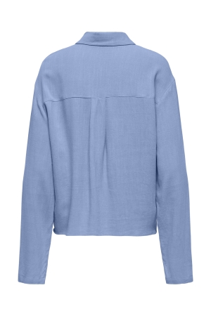 Only Only onlsolvi l/s linen bl shirt cc pnt Blouse bel air blue
