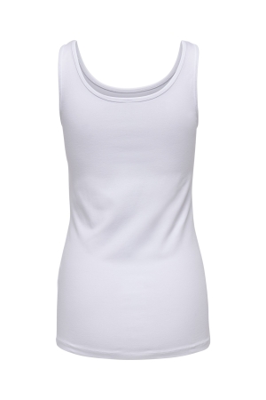 Only Only onllive love s/l tank top noos Tops en Singlets white