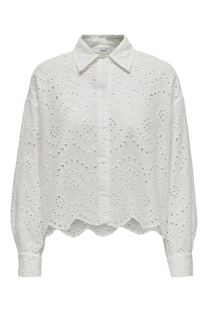 Only Only onlvalais l/s shirt wvn noos Blouse cloud dancer