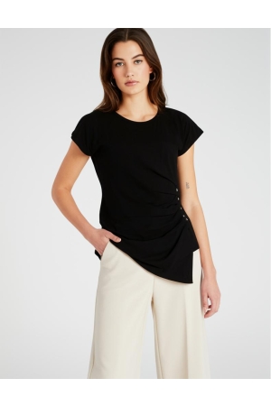 Maicazz Maicazz minai sp25.60.324 T-shirt Korte mouw black
