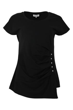 Maicazz Maicazz minai sp25.60.324 T-shirt Korte mouw black