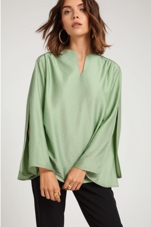 Maicazz Maicazz mila sp25.60.327 Blouse aquatic