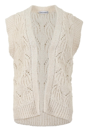 Maicazz Maicazz mu sp25.65.403 Vest offwhite