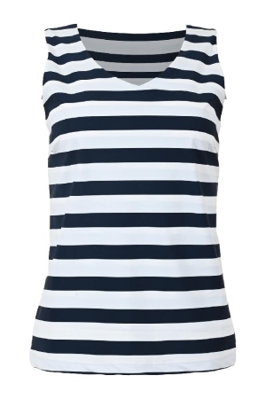 Maicazz Maicazz seran sp25.t60.739 T-shirt Korte mouw navy stripe