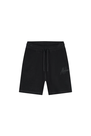 Malelions Malelions signature towelling shorts mm3-ss25-26 Korte broeken 900 black