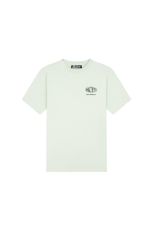 Malelions Malelions members t-shirt mm3-ss25-27 Print T-shirts 287 pale aqua