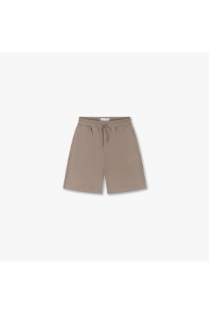 Croyez Homme Croyez Homme ribbed shorts cr1-ss25-29 Korte broeken 099 sand