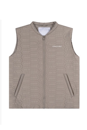 Croyez Homme Croyez Homme gallery quilted vest cr2-ss25-09 Vest 093 stone