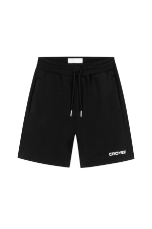 Croyez Homme Croyez Homme heavyweight logo shorts cr2-ss25-27 Korte broeken 900 black