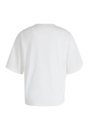 Moscow Moscow 47-04-spray T-shirt Korte mouw 301-1b offwhite-white base kit print