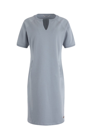 Moscow Moscow 50-06-wild-1 Jurk 262-1 grey blue solid