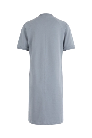 Moscow Moscow 50-06-wild-1 Jurk 262-1 grey blue solid