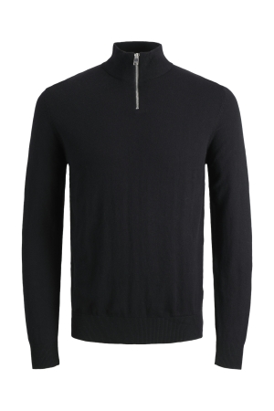 Jack & Jones Jack & Jones jjeemil knit half zip noos Trui black