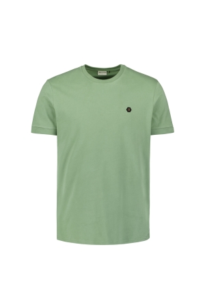 No- Excess No- Excess t-shirt crewneck peached Basic T-shirts 050 green