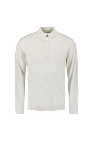 No- Excess No- Excess pullover half zip melange Trui 013 kit
