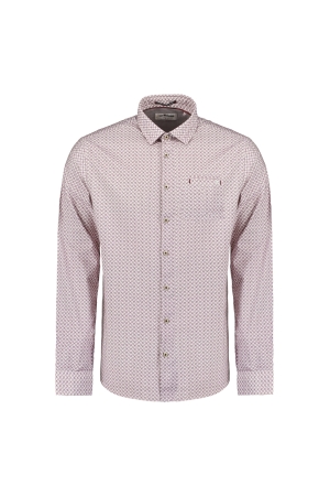 No- Excess No- Excess shirt allover printed Overhemd 146 mauve
