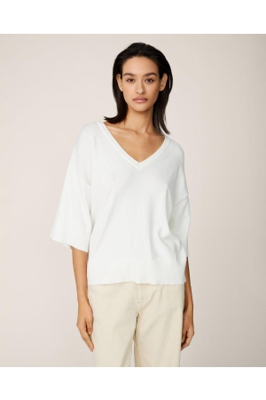 MSCH Copenhagen MSCH Copenhagen mscheslina rachelle 2 4 v pullover egret