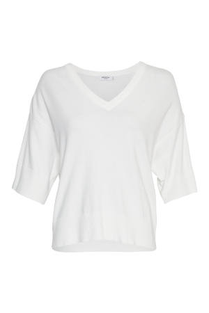 MSCH Copenhagen MSCH Copenhagen mscheslina rachelle 2 4 v pullover egret