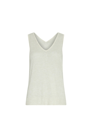 MSCH Copenhagen MSCH Copenhagen mschrini kobra sl top Tops en Singlets sand melange