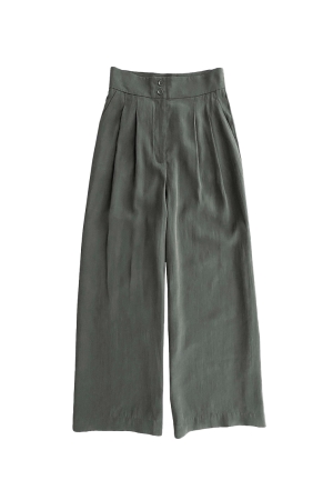 WithBlack WithBlack wblmaya tailored wide pant Broek suns grey
