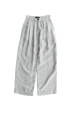 WithBlack WithBlack wblwillow wide  pants Broek birch stripe