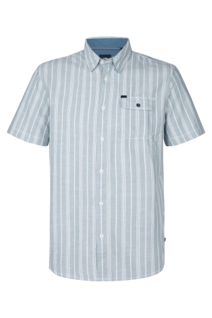 Petrol Petrol men shirt short sleeve aop m-1050-sis417 Overhemd 5187 pale blue