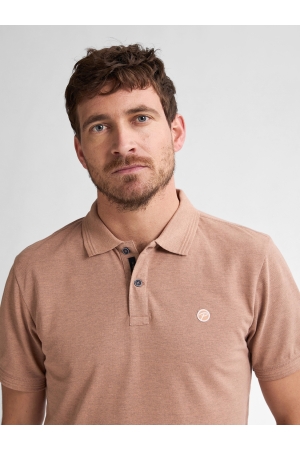 Petrol Petrol men polo short sleeve m-1050-pol913 Poloshirts 7143 sandal wood