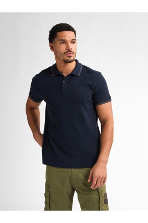 Petrol Petrol men polo short sleeve m-1050-pol919 Poloshirts 5178 navy blue