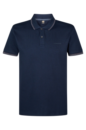 Petrol Petrol men polo short sleeve m-1050-pol919 Poloshirts 5178 navy blue