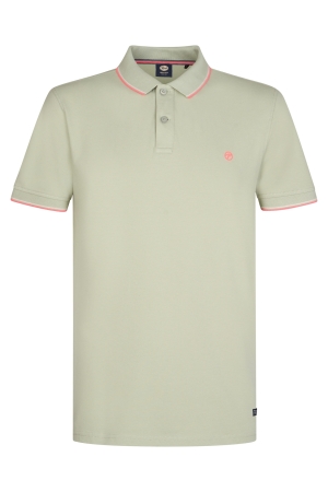 Petrol Petrol men polo short sleeve m-ros-pol003 Poloshirts 6173 desert sage