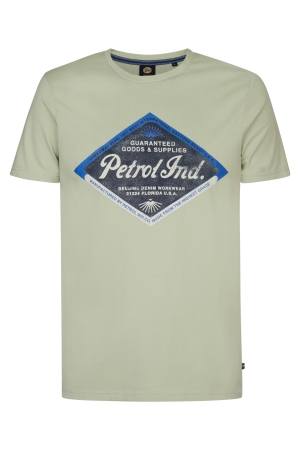 Petrol Petrol men t-shirt ss classic print m-1050-tsr634 Print T-shirts 6173 desert sage