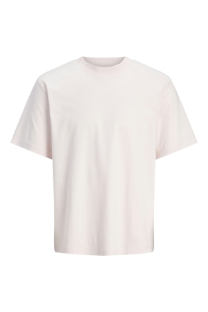 Jack & Jones Jack & Jones jprblachad branding ss crew neck tee sn Basic T-shirts pink marshmallow