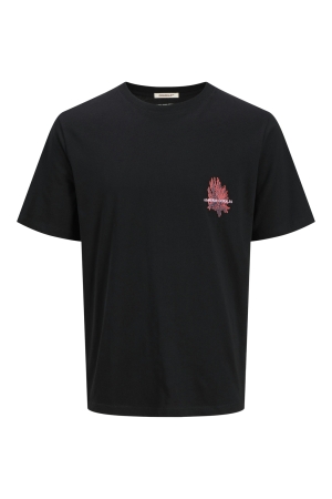 Jack & Jones Jack & Jones jorcanggu illu tee ss crew neck Print T-shirts black