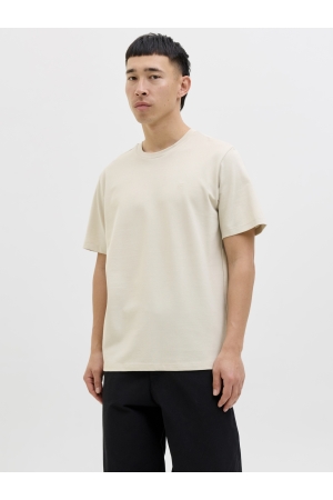Jack & Jones Jack & Jones jprbluhug ss tee Basic T-shirts silver lining