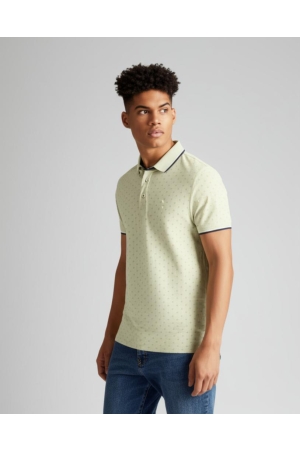 Jack & Jones Jack & Jones jprpaulos play aop blu. ss polo Poloshirts celadon green new