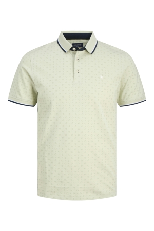 Jack & Jones Jack & Jones jprpaulos play aop blu. ss polo Poloshirts celadon green new