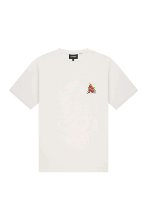 Quotrell Quotrell cheri t-shirt th42551 Print T-shirts 9223 off white/black
