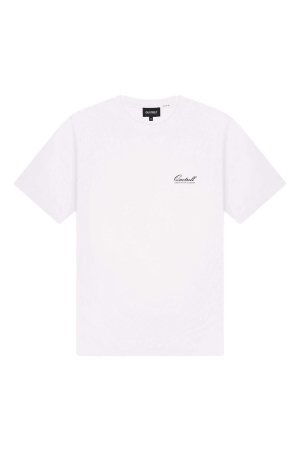 Quotrell Quotrell damson t-shirt th84964 Print T-shirts 0003 white/black