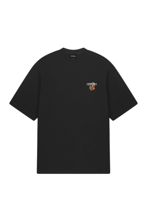 Quotrell Quotrell peaches t-shirt th42553 Print T-shirts 0002 black/white