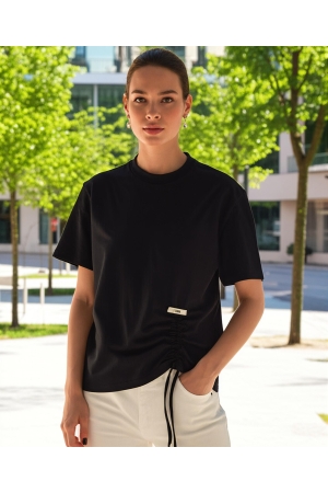Josh V Josh V noma jv-2505-0002 T-shirt Korte mouw 300 black