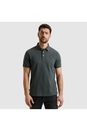 PME Legend PME Legend ppss2504867 stretch pique package Poloshirts 9076 dark slate