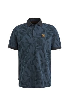 PME Legend PME Legend ppss2504851 two tone pique printed Poloshirts 5281 salute