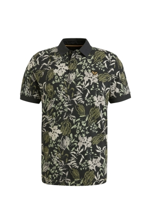 PME Legend PME Legend ppss2504879 printed fine pique Poloshirts 5281 salute
