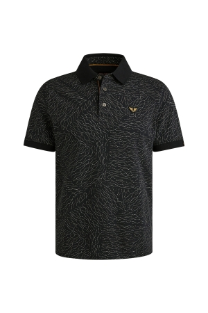 PME Legend PME Legend ppss2505859 fine pique aop Poloshirts 5281 salute