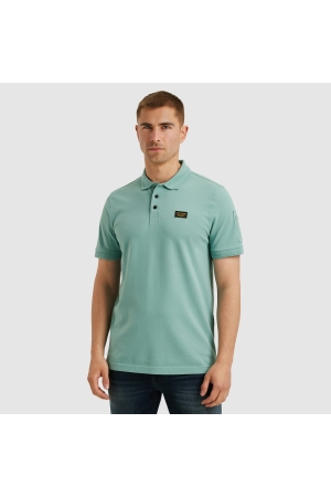 PME Legend PME Legend ppss2505899 trackway polo Poloshirts 5149 cameo blue