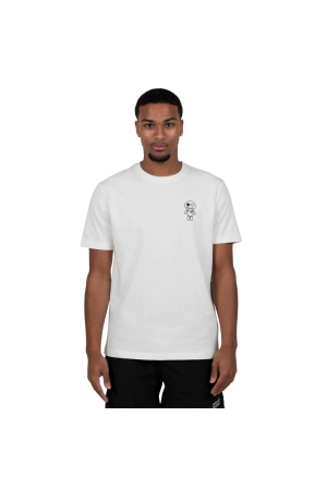 Wrong Friends Wrong Friends herrero t-shirt wf1085 Print T-shirts coconut white
